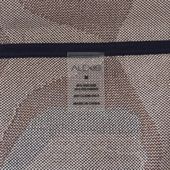 NWT ALEXIS Midi Knit Nylah Printed Skirt - Picture 7 of 7